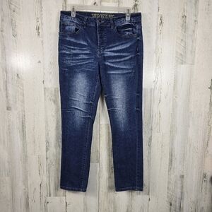 Vip jeans dark wash skinny denim jeans juniors size 11-12